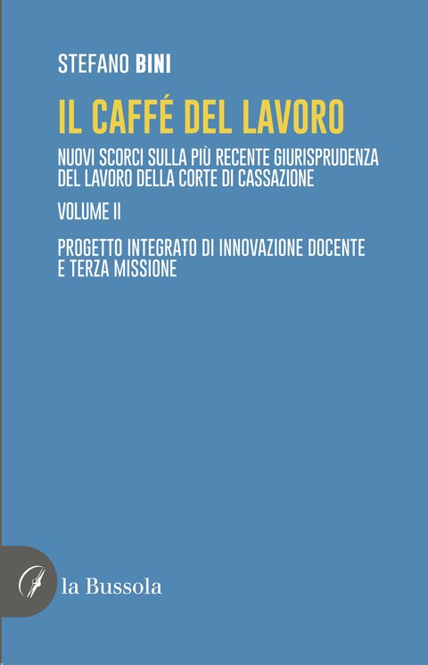 copertina 9791254743355 Il caffé del lavoro